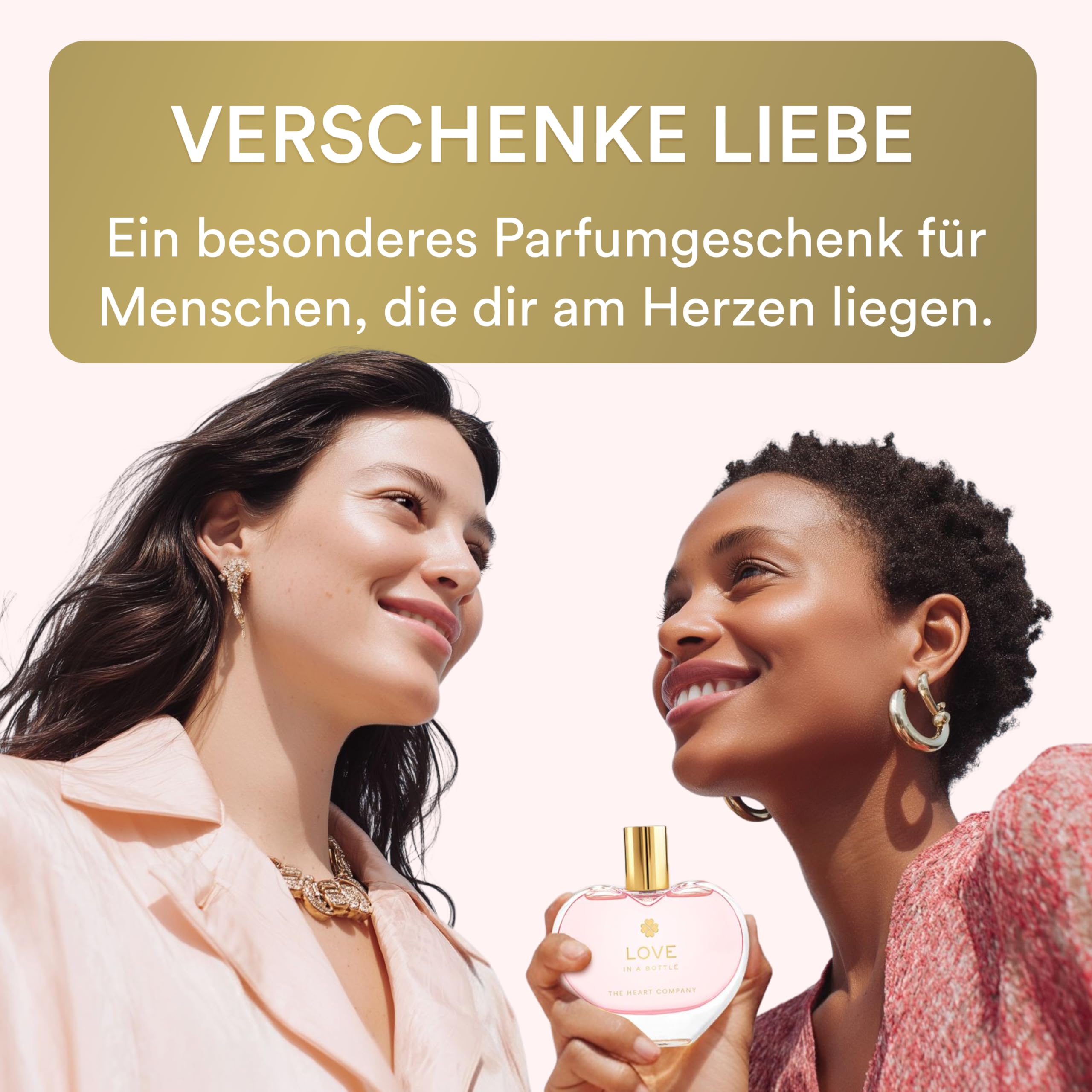 LOVE in a bottle - Parfüm Damen 75ml | Eau de Parfum für Frauen | Parfum Damen | Geburtstagsgeschenk für Frauen | Damen Parfüm | Vaporisateur Spray 5