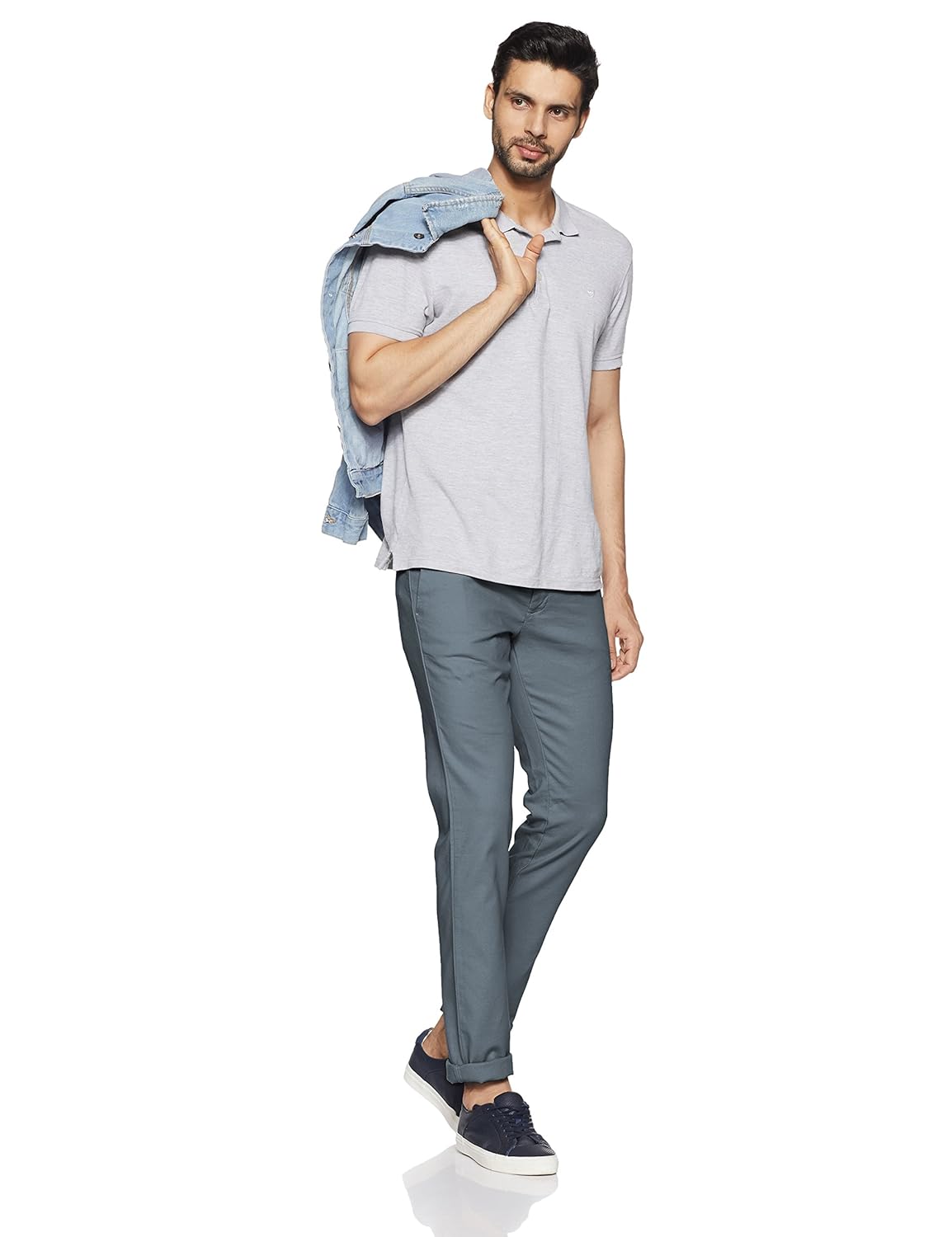 blackberrys men's slim fit casual trousers