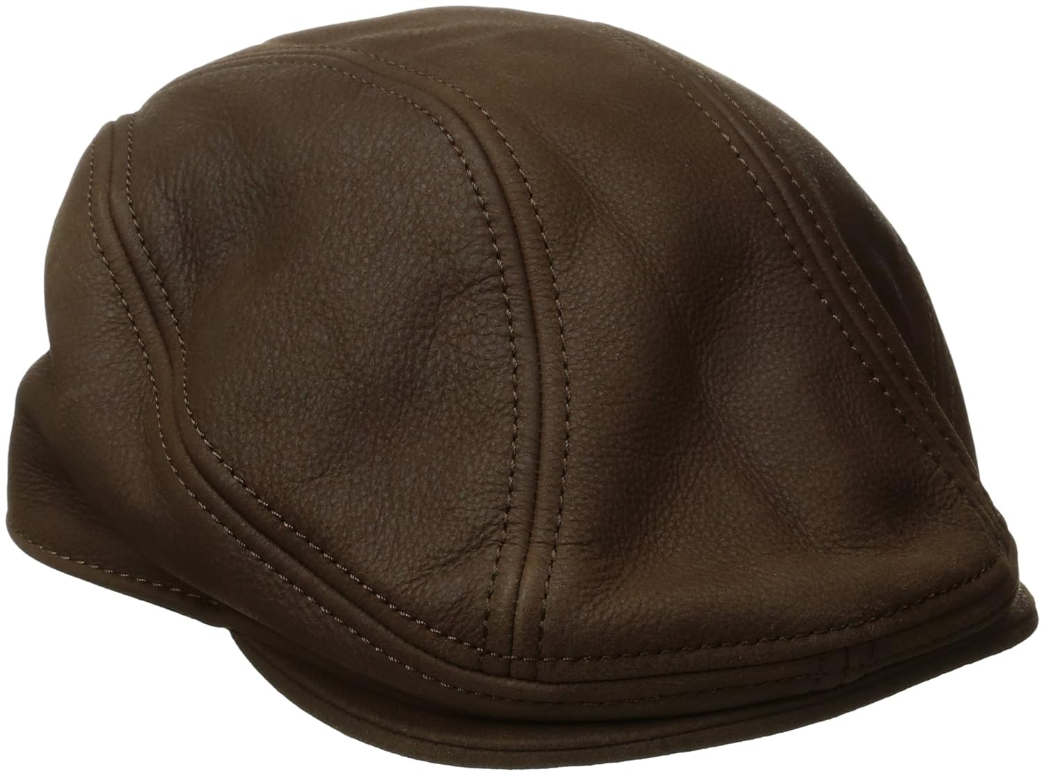 Stetson Mens Oily Timber Leather Ivy Cap, Brown, Small/Medium eBay