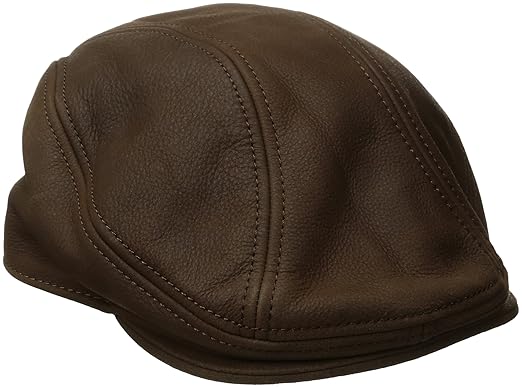 stetson distressed leather ivy cap