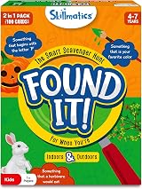 Skillmatics Found It Indoor & Outdoor Scavenger Hunt Card Game