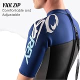 Osprey Origin Shorty 3mm Wetsuit Short Sleeve Blue XS Men’s Surfer Diving view 7