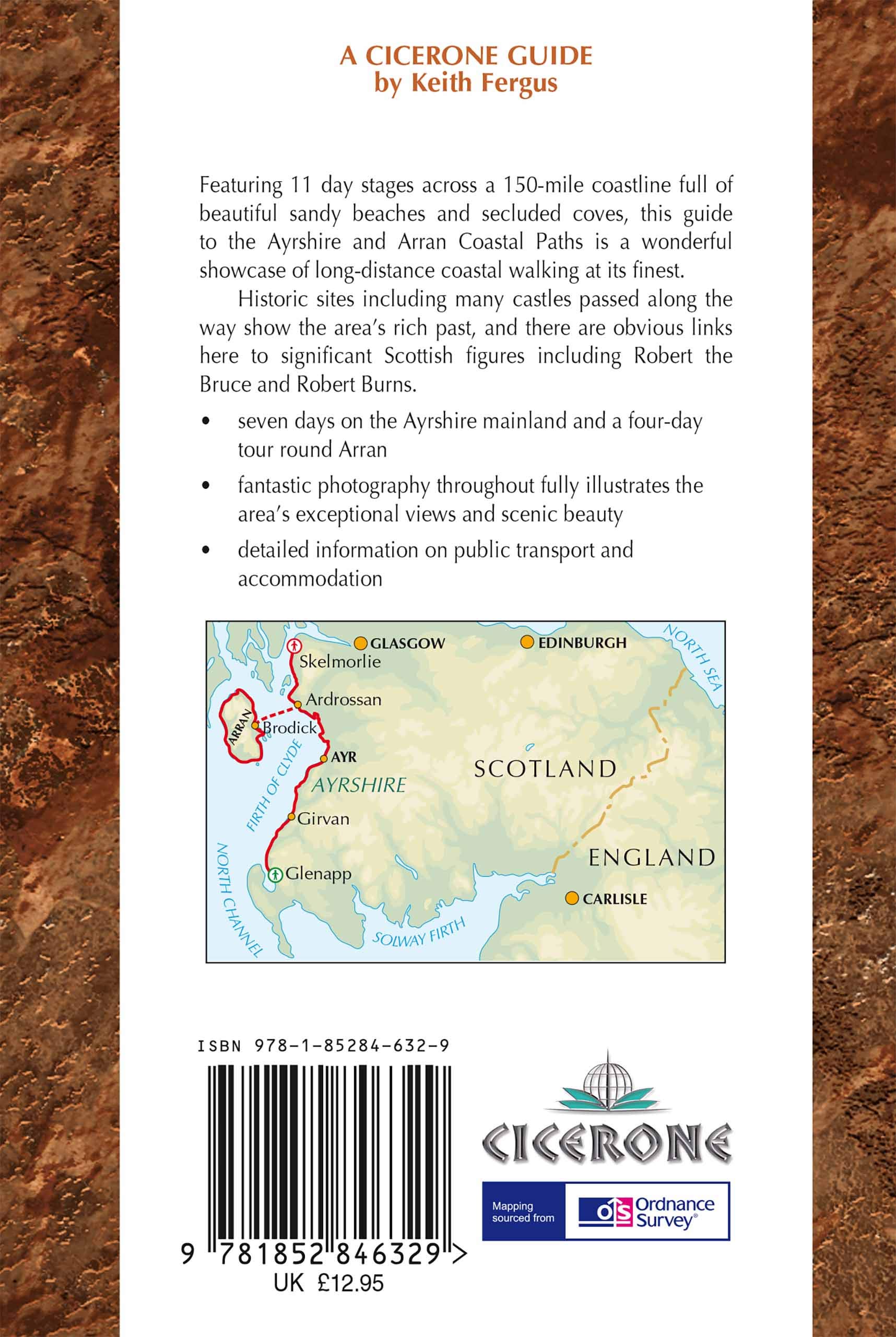 The Ayrshire And Arran Coastal Paths British Long Distance Trails Cicerone Guides Amazon Co Uk Keith Fergus 9781852846329 Books