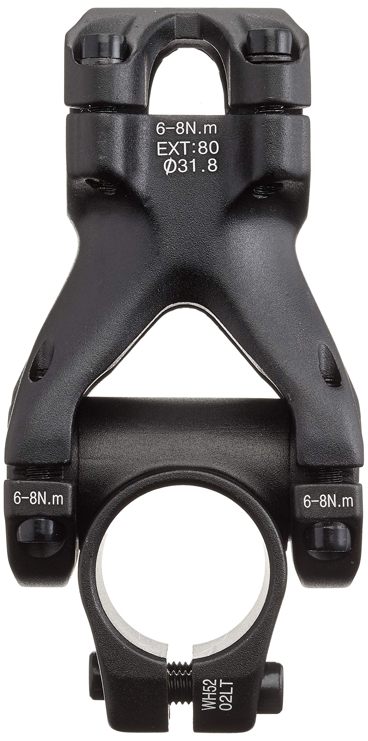 ergotec Humpert Stem Black 10 x 4 x 4 cm