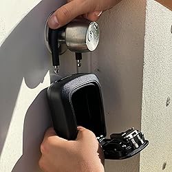 Iron Lock® Portable Key Lock Box and Wall Mounted
