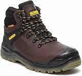 DEWALT Brown Waterproof Safety Boots Size 10 Newark Hiker Work Boots view 1
