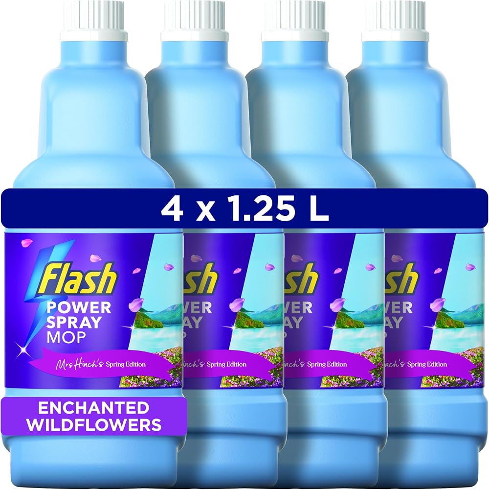 FLASH Power Spray Mop Floor Cleaner Multi-Surface 5L Citrus Lavendar