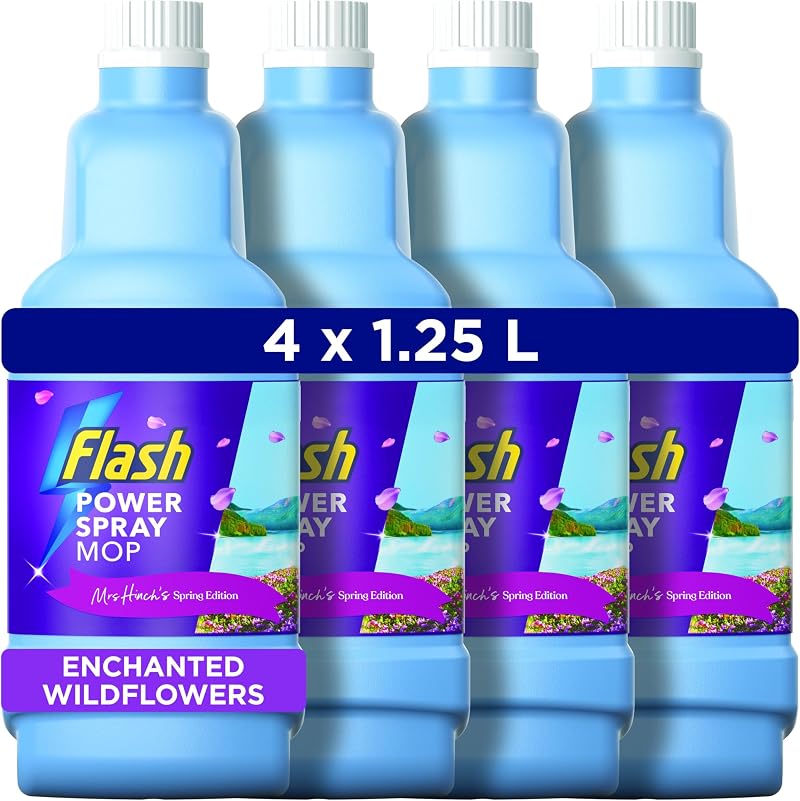 FLASH Power Spray Mop Floor Cleaner Multi-Surface 5L Citrus Lavendar