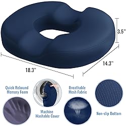CloudBliss Donut Pillow Seat Cushion for Tailbone