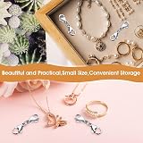Grevosea 4 Double Lobster Clasp Extender, Stainless Steel Jewelry Connectors view 4