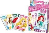 Shuffle Disney Princess 4 in 1 Card Games for Kids Ages 4+ Multicolor view 2