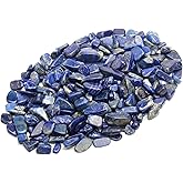 ZenQ 1 lb Crystal Chips, Tumbled Stone Chips for Crafts | Polished, Undrilled Gemstones for Resin Art, Vase Filler, Plant Decor, Candle Making, and DIY Projects