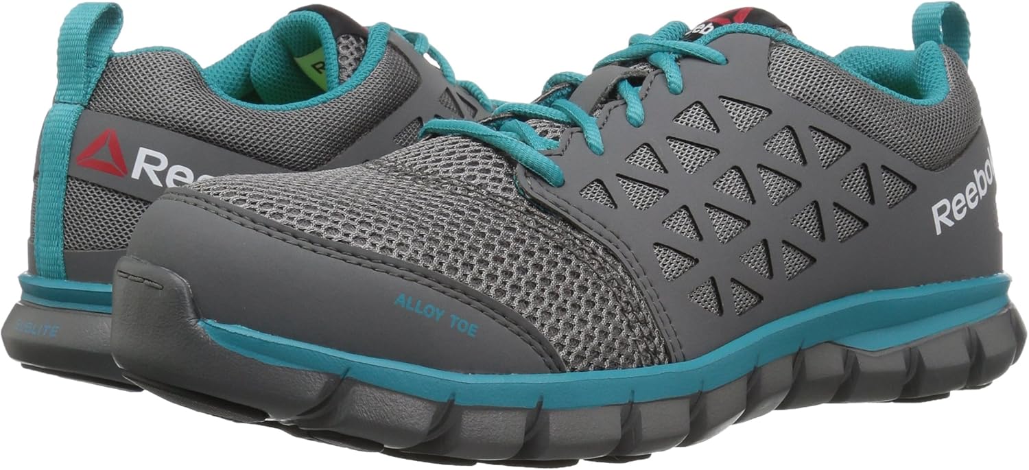 reebok sublite cushion work alloy toe work athletic shoe