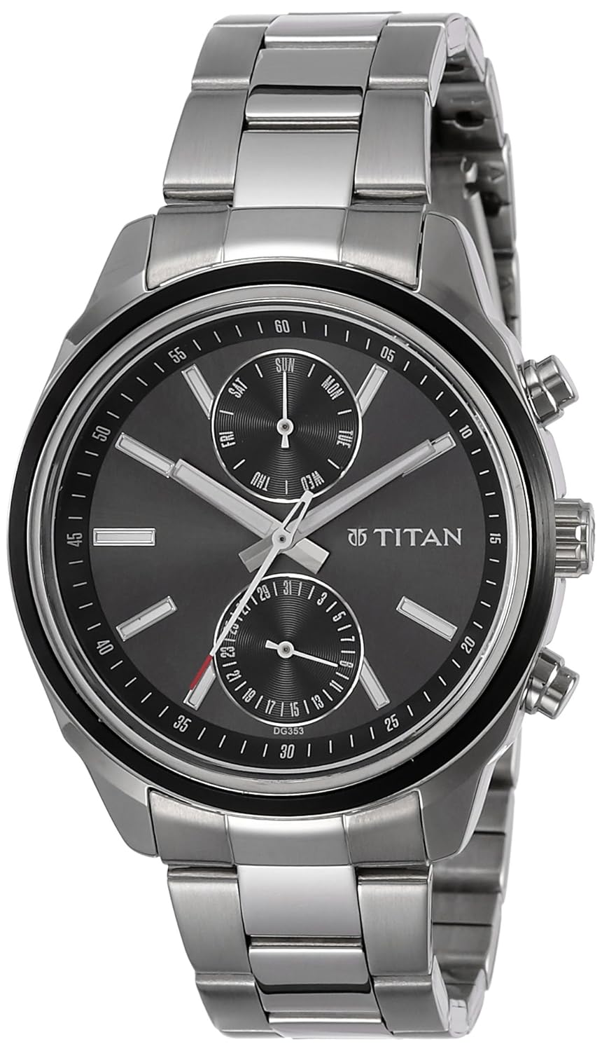 Buy Titan Neo Analog Black Dial Men's WatchNM1733KM01 / NL1733KM01