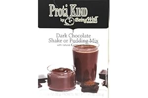 BEING WELL ESSENTIALS Proti Kind High Protein Diet Shake & Pudding - Low Calorie - Low Sugar - Low Carbs (7 servings) (Dark Chocolate)