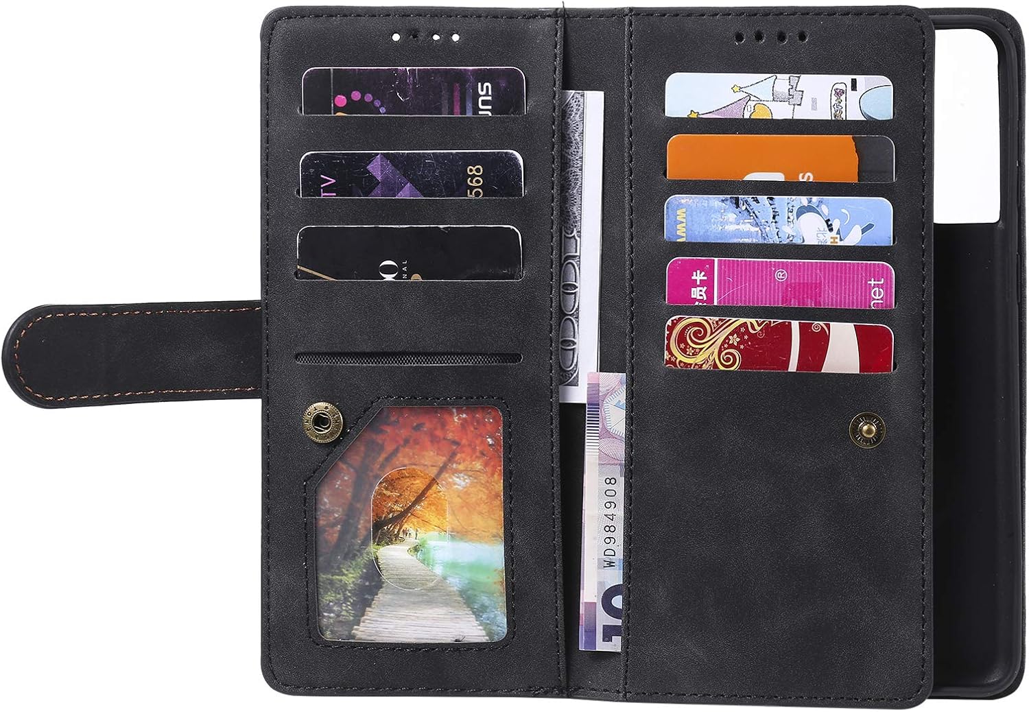 UEEBAI Wallet Case for Samsung Galaxy S21 5G - Image 4