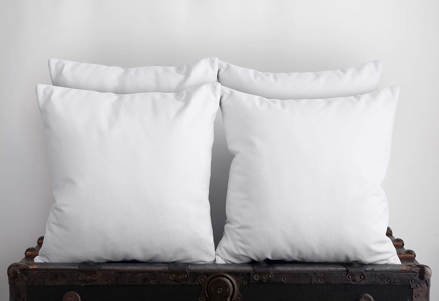Utopia Bedding Throw Pillows Insert (Pack of 4, White) - 18 x 18 Inches Bed and Couch Pillows - Indoor Decorative Pillows: Home & Kitchen