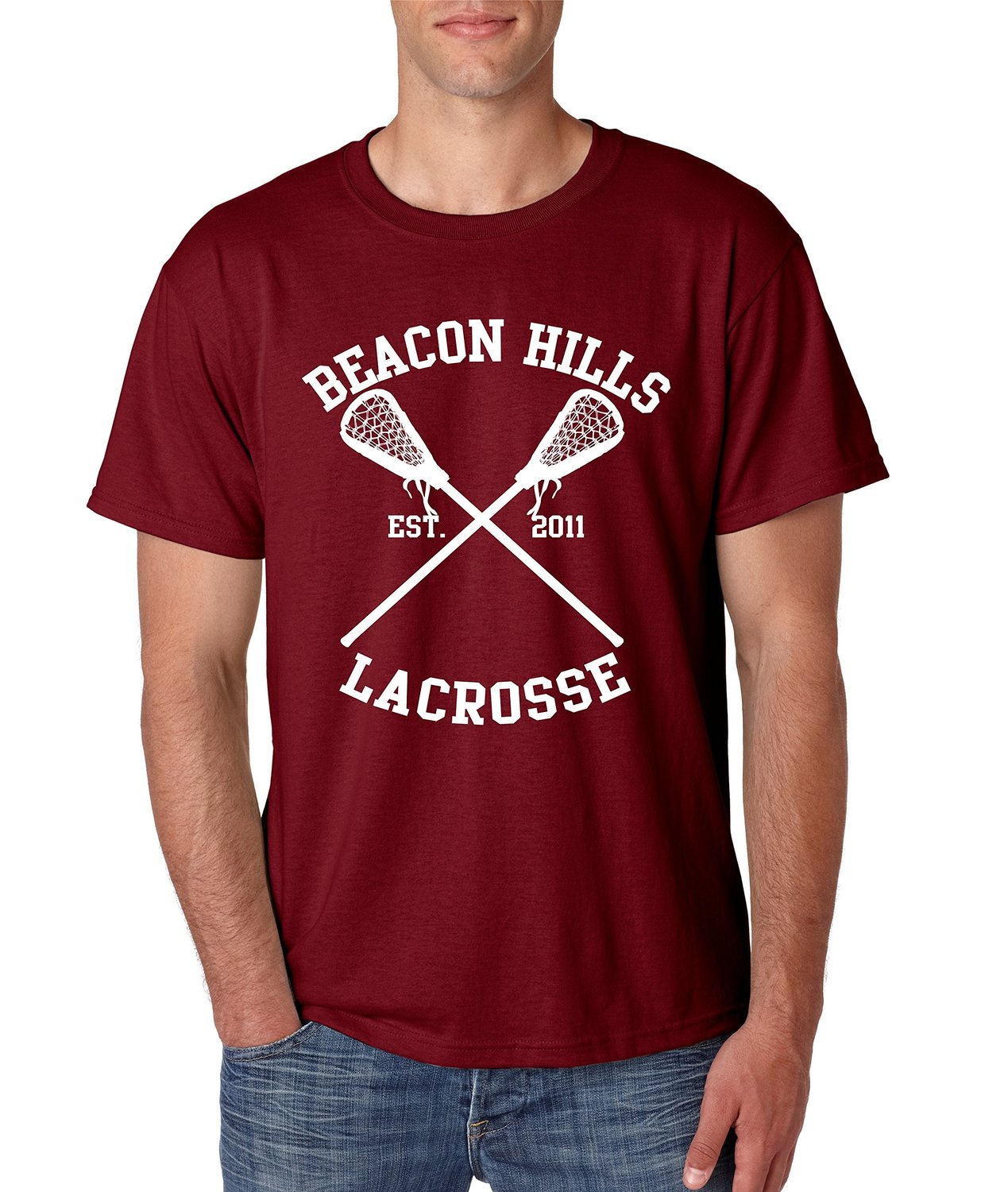 T Shirt Beacon Hills Lacrosse 5717 Kitilan