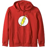 DC Comics The Flash Large Classic Chest Logo Zip Hoodie