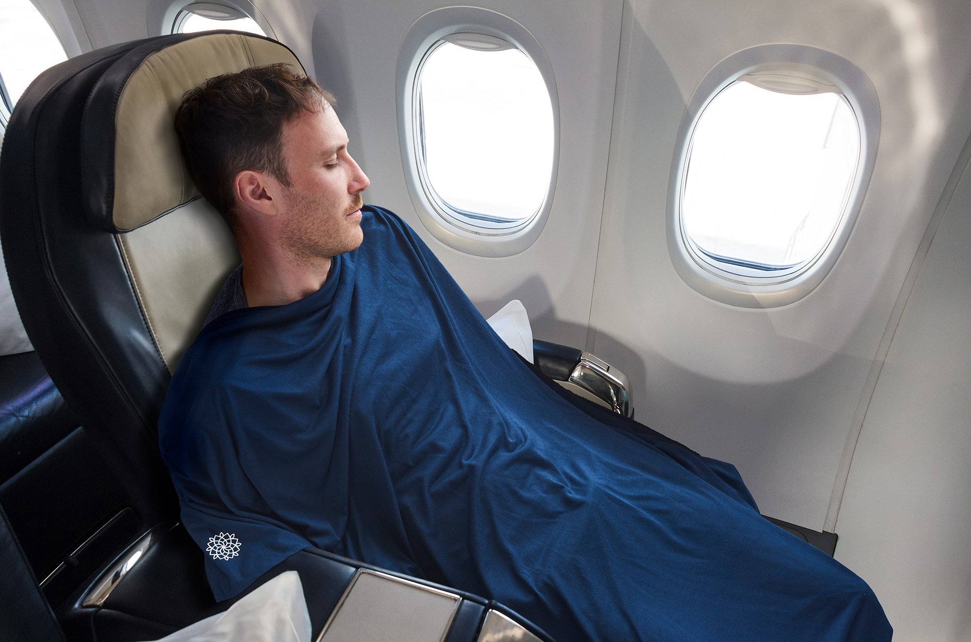 Bahidora Travel Blanket, dark blue (Blue) - BAHIDORA-0059