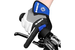 INBIKE 5mm Gel Padded Mens Cycling Gloves Breathable & Wear Resistant