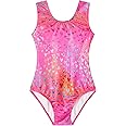 Domusgo Gymnastics Leotards for Girls Sparkly One Piece Tumbling Outfits