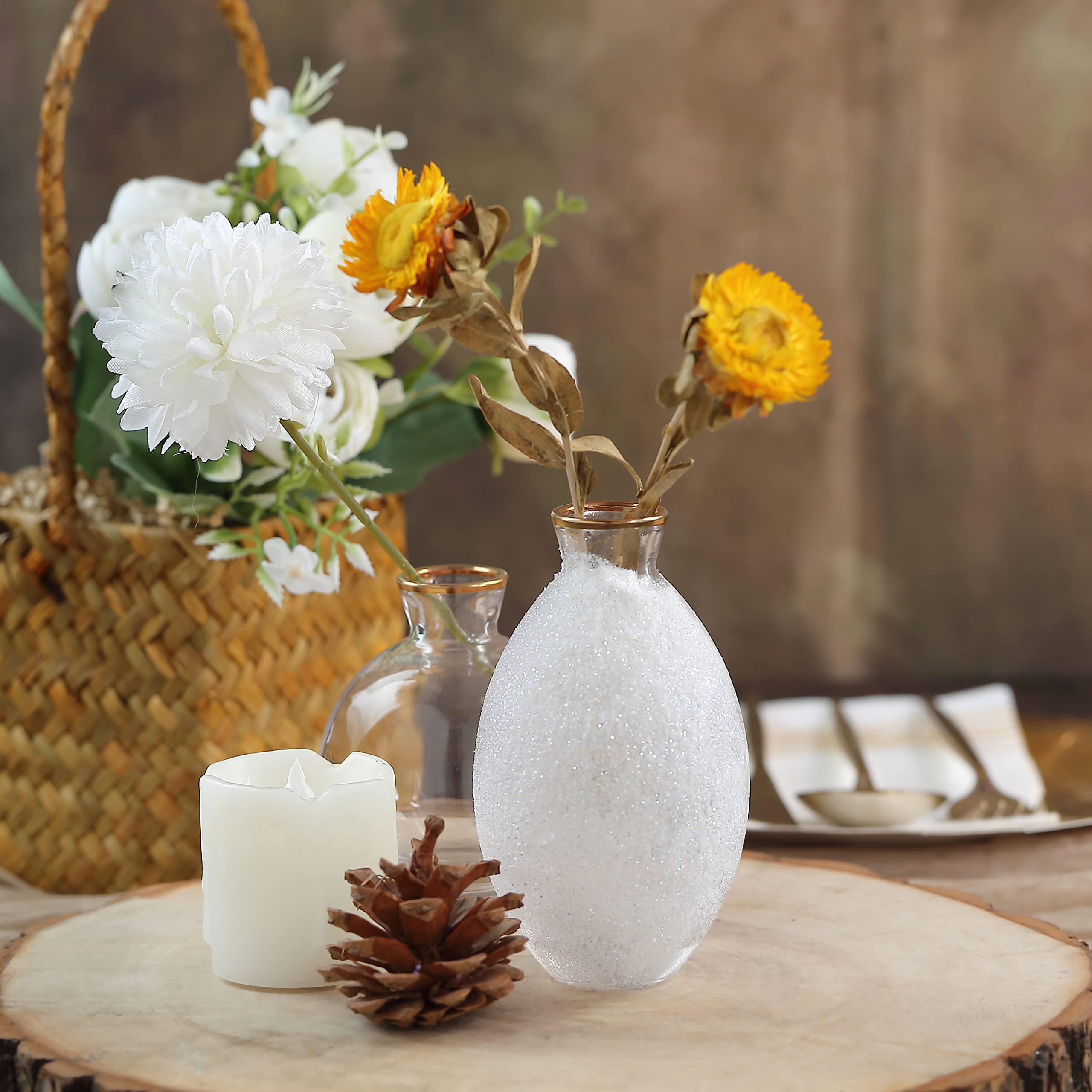 Craft and Party, 1 Pound Bottled Craft Glitter for Craft and Decoration (Iridescent)