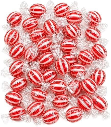 Amazon.com : Striped Cinnamon Discs Hard Candy 2 lb Bulk Bag