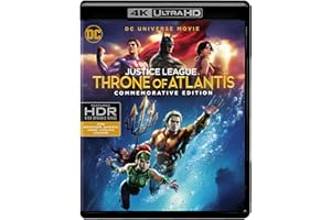 DC Universe Justice League: Throne of Atlantis Commemorative Edition (4K Ultra UHD + Blu-ray)