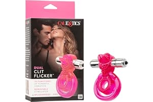 California Exotics Dual Clit Flicker Cock Ring