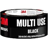 Scotch Painter's Tape 3M Multi-Use Colored Duct Tape, Black, 1.88 Inches by 20 Yards, 3920-BK, 1 Roll