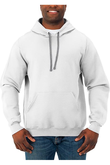 Fruit of the Loom Men's Full-Zip Hoodie, Clover, Small at Amazon Men's  Clothing store