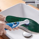 Vivo Technologies Electric Scrubber Cordless Spin Cleaner w/ 4 Heads Bath Tub view 5