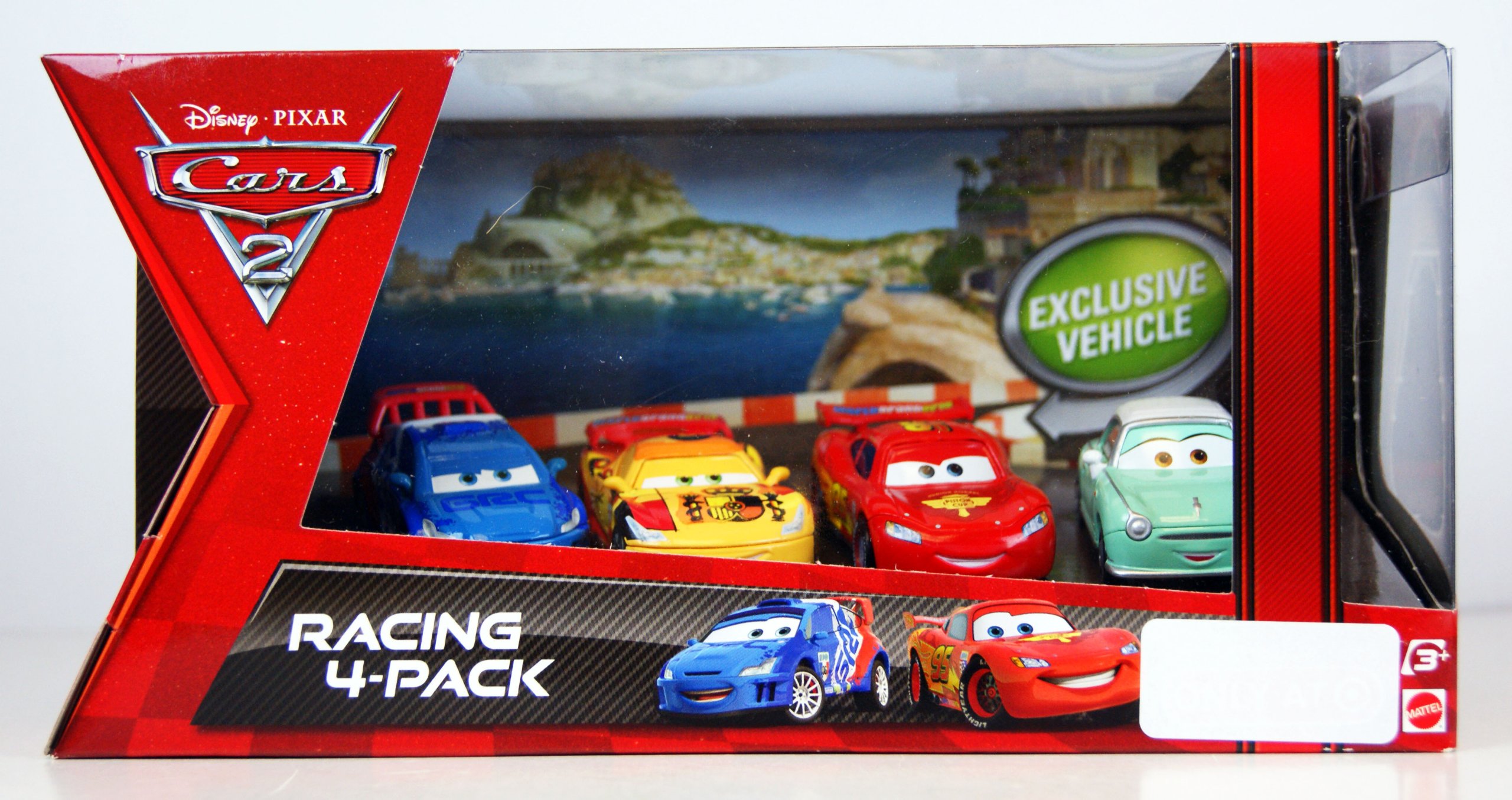 Buy Disney / Pixar CARS 2 Movie Exclusive Die Cast Car Racing 4Pack