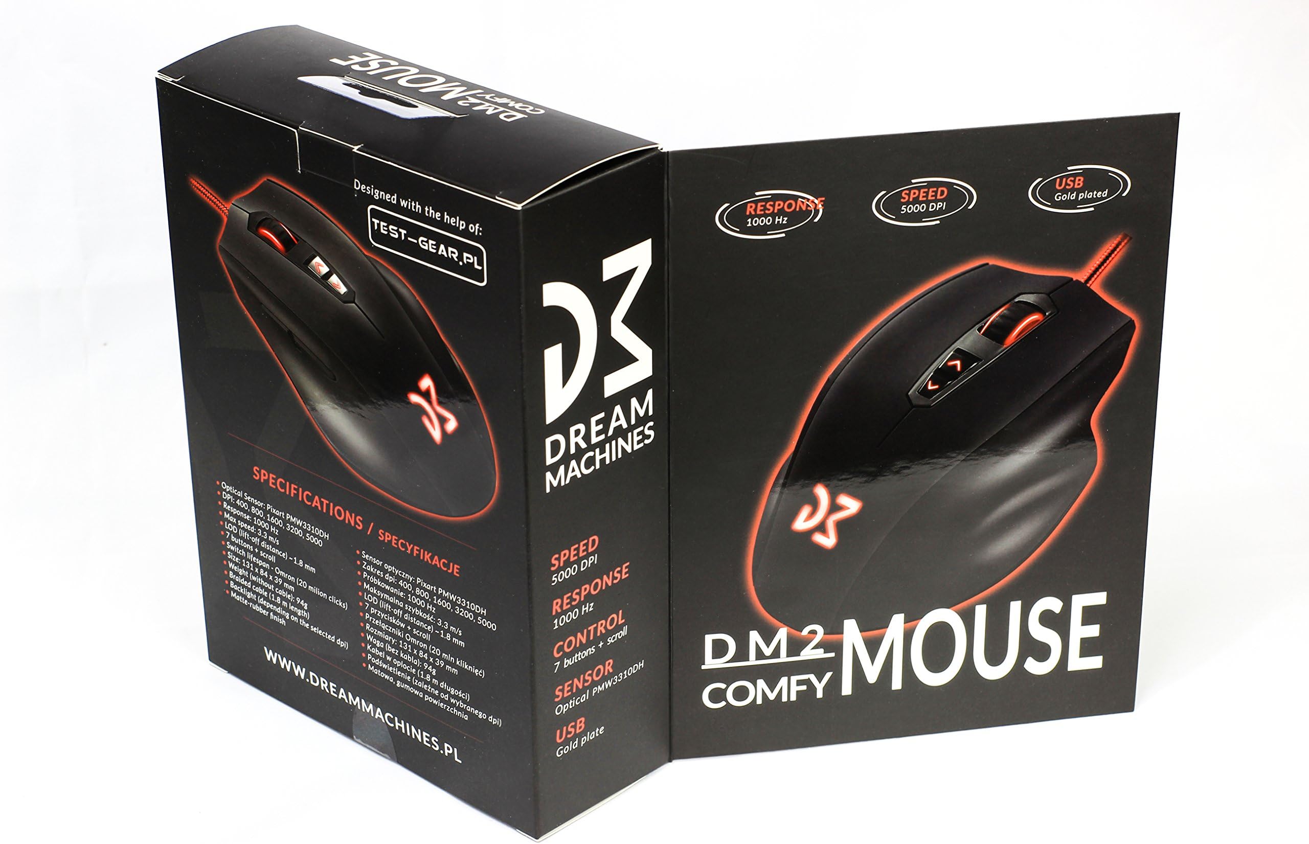 Dream Machines DM2 Comfy Gaming Mouse PC