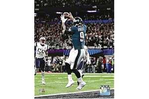 LEGENDS GALLERY Philadelphia Eagles Nick Foles Catches The Only Touchdown By A Quarterback For The Eagles In S. B. History. 8x10 Photo, Picture