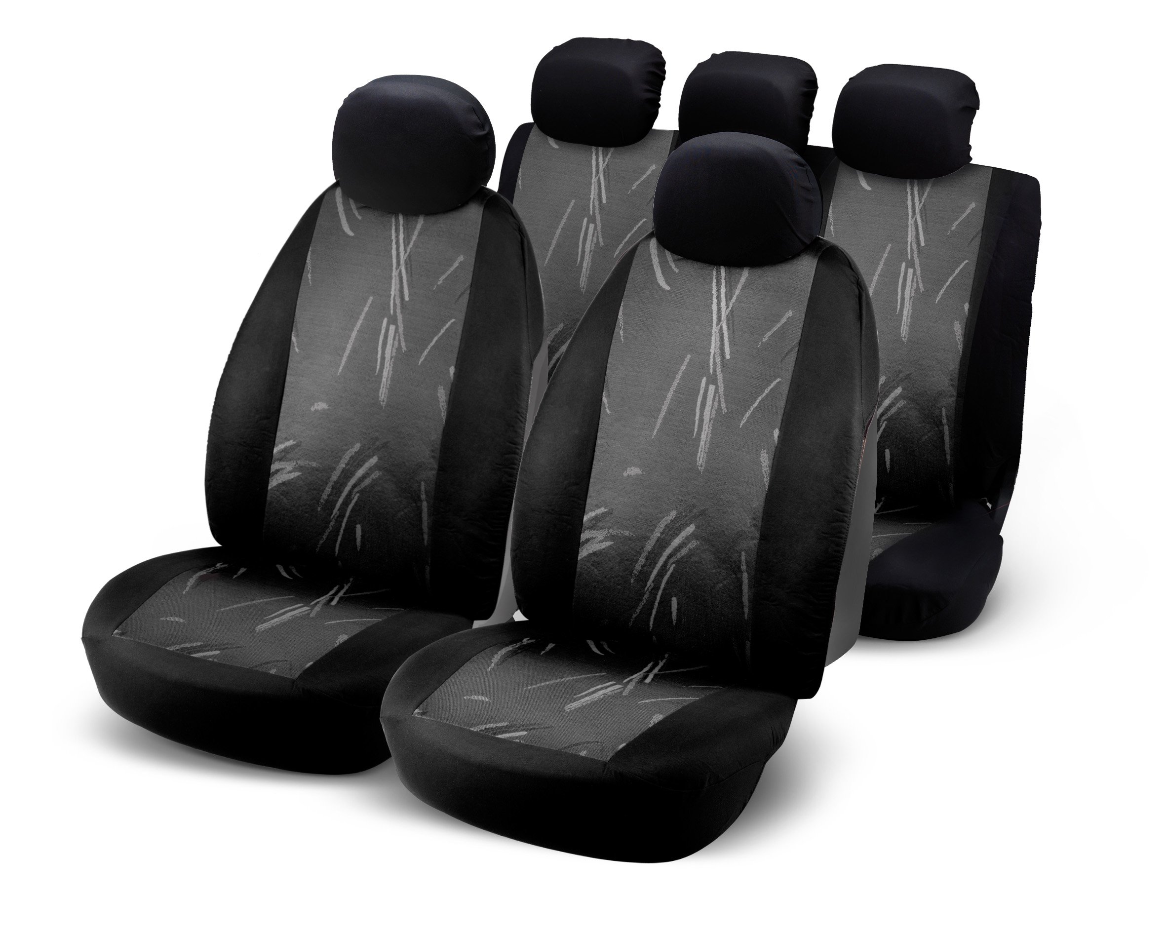 Bottari 10406 10406 Car seat covers JB9, Universal, Color: black and grey