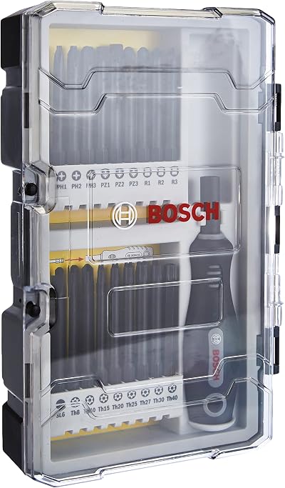 Bosch Screwdriver Bit Set with Handle 37-Piece
