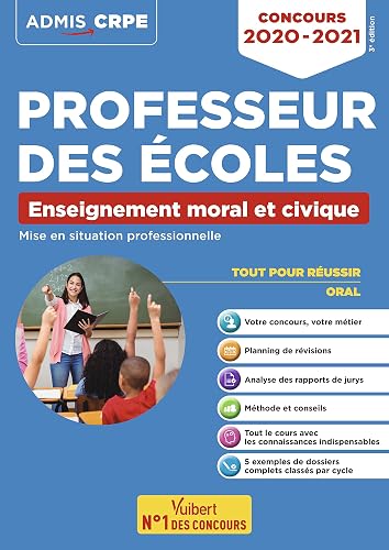 Download Concours Professeur des écoles - Enseignement moral et civique - Mise en situation professionnelle - Concours CRPE 2020-2021 PDF