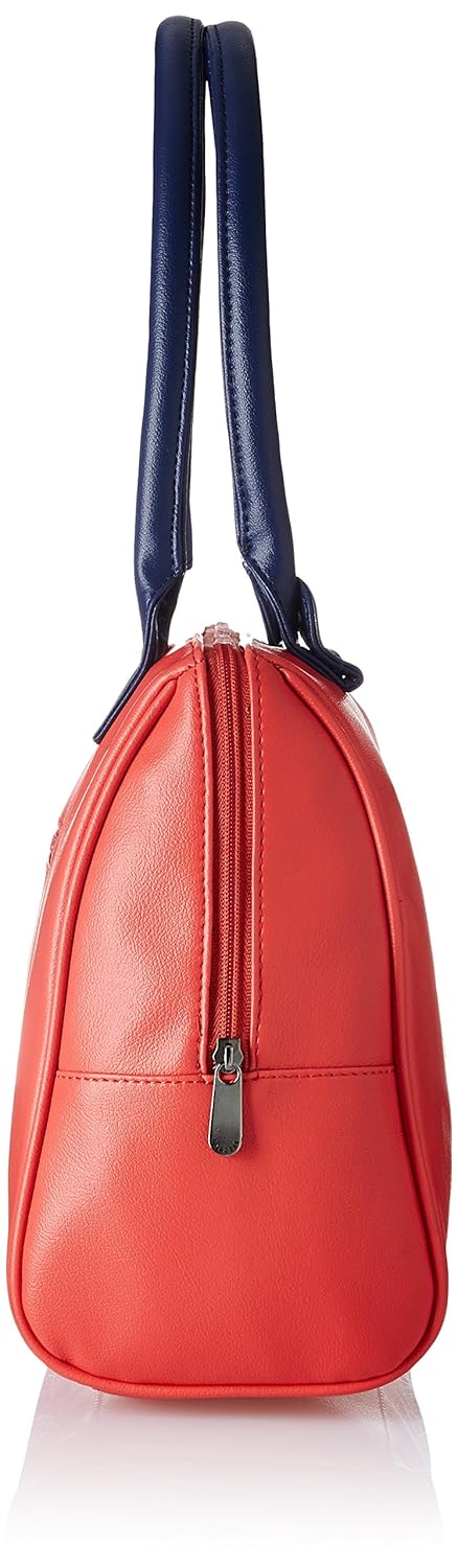 caprese women's satchel (coral)