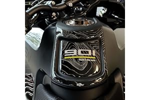 Resin Bike Motorcycle 3D Stickers Compatible with Husqvarna Norden 901 2022-2025. Tank Protection from Impact and Scratches. 