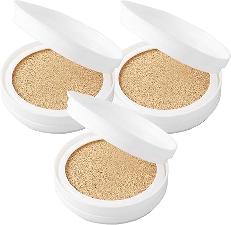 Amazon エバーライフ 艶肌美人 メイク艶クッションコンパクト 詰替レフィル ナチュラルオークル レフィルのみ 3個セット エバーライフ ビューティー 通販