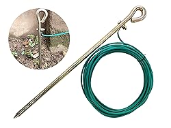 MOKIKUBA- Portable Ground Rod with15ft Flexible