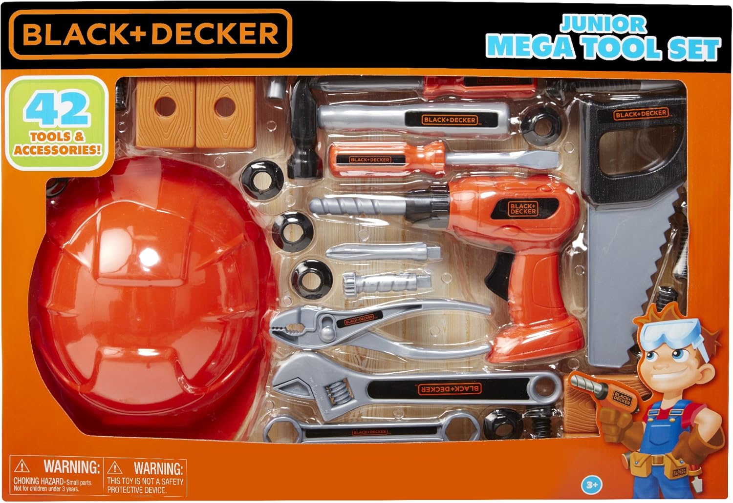 black and decker junior mega tool set