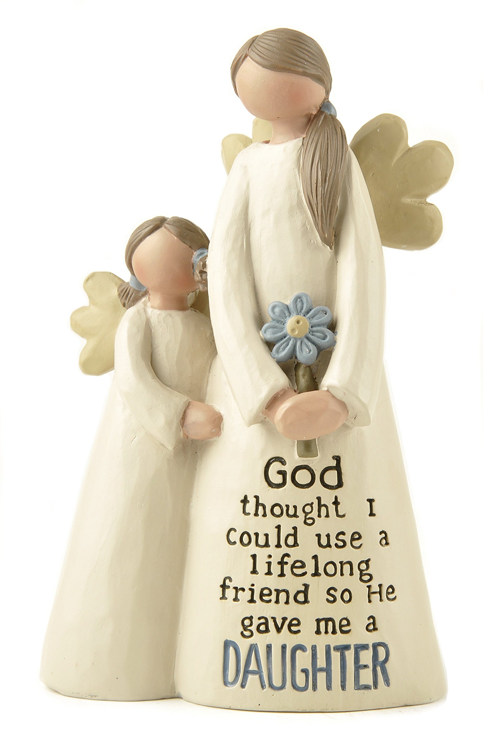 Heaven Sends Daughter and Mum Angel ornament