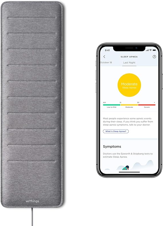 Withings Sleep Analyzer Clinically Validated UnderMattress Sleep