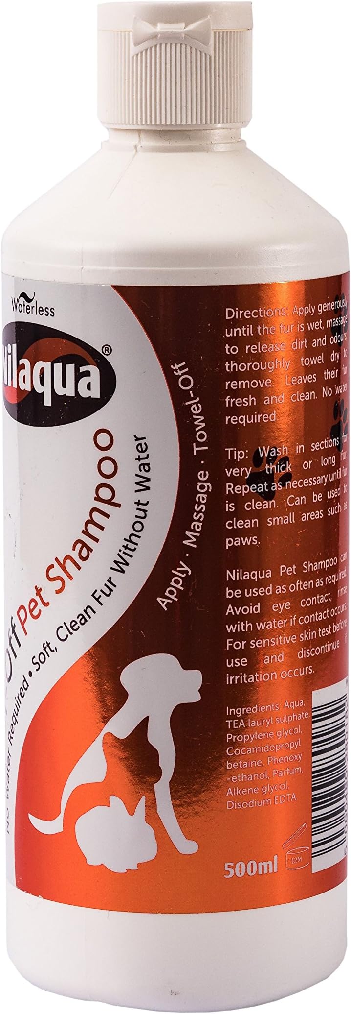 Waterless Pet shampoo, 500 ml
