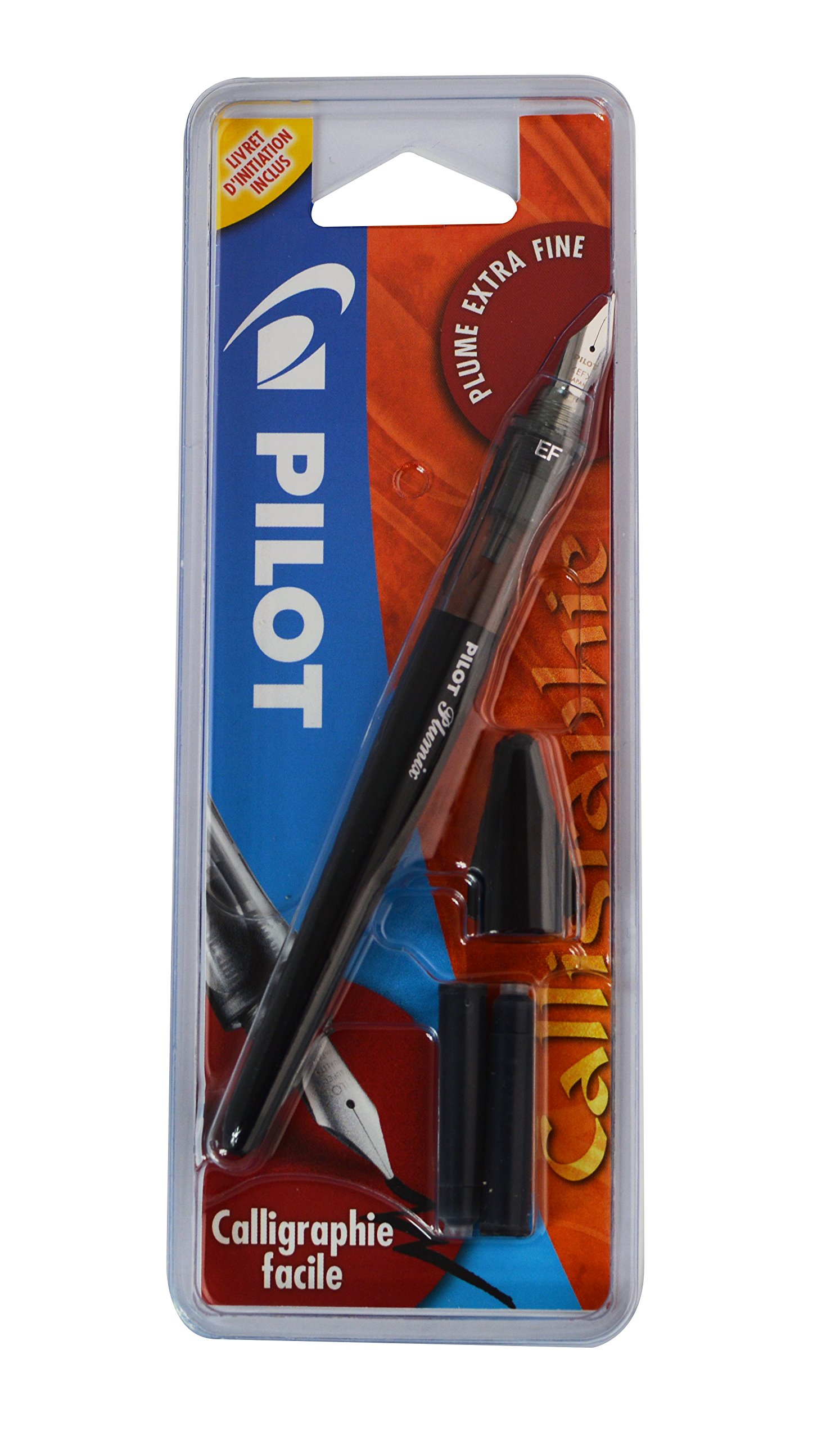 Pilot Plumix Fountain pen. Extra Fine Pen + Black Ink Cartridge