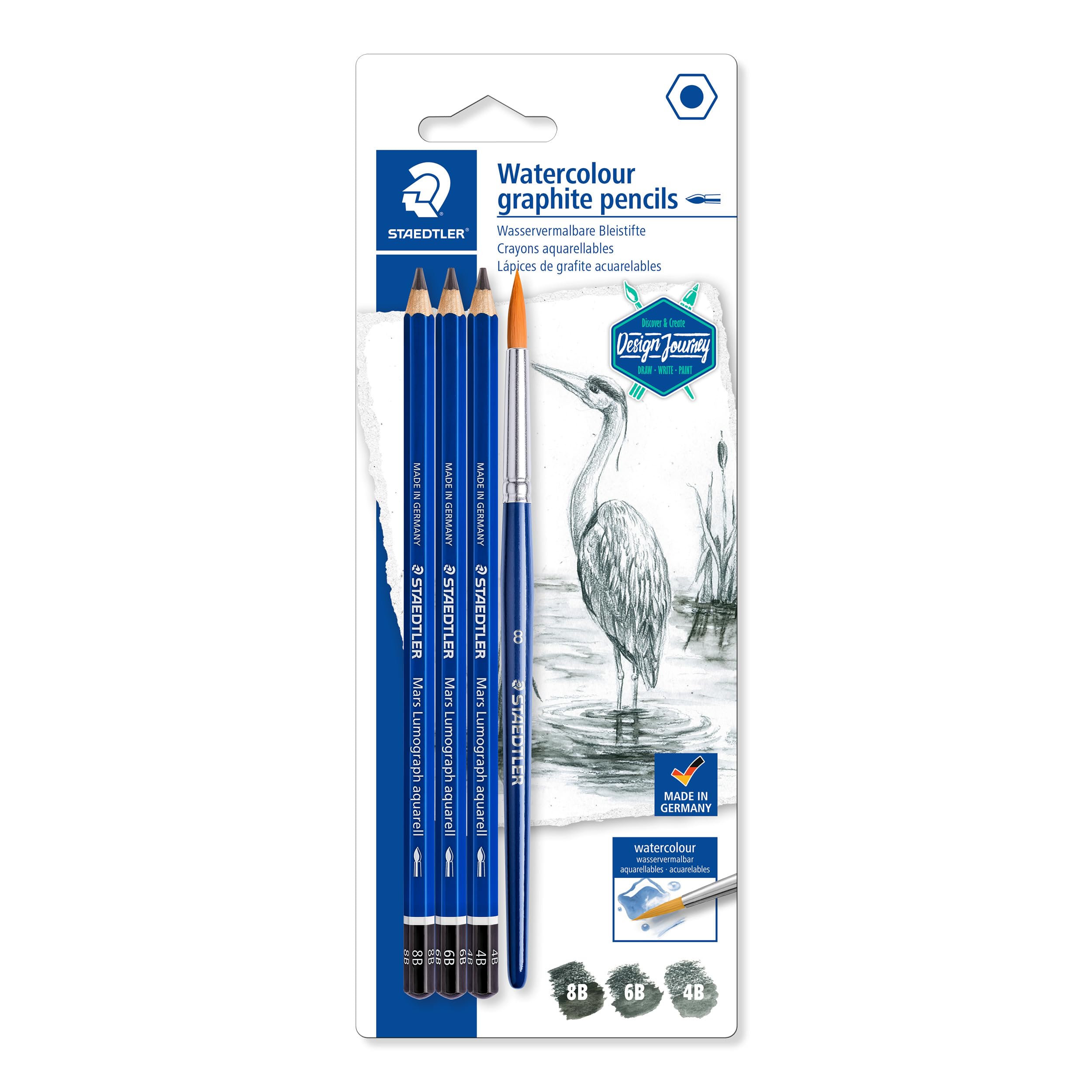 STAEDTLER Hexagonal Pencils High Quality Made in Germany