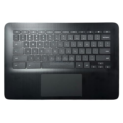 Lyinsen Replacement for HP Chromebook 14 G7 Laptop Upper Case Palmrest